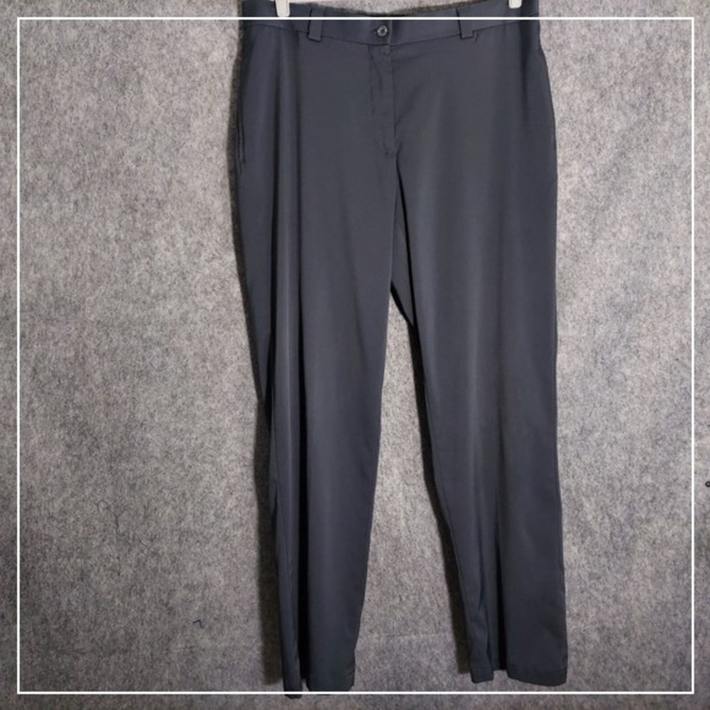 Slazenger Golf Men Pants 36 Performance Quick Dry Flat Front Pockets Straight
